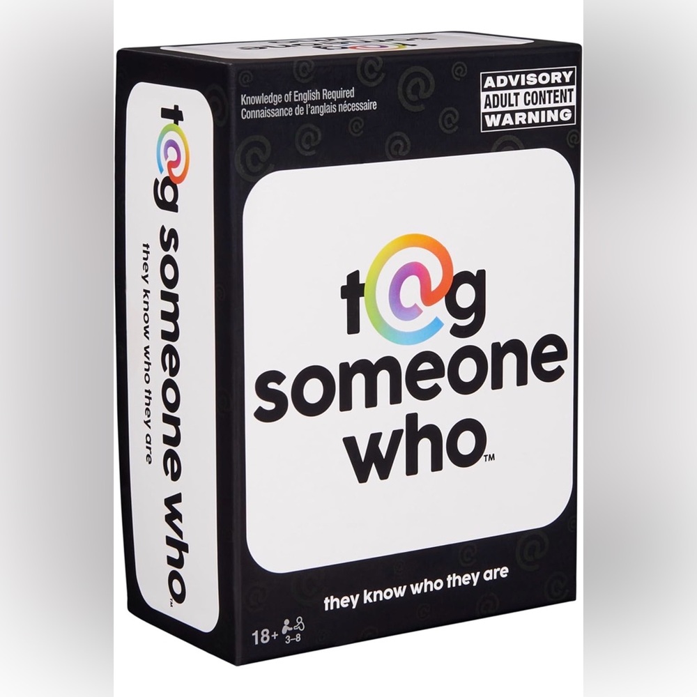 Tag Someone Who… card game Brand New